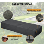 Funda Para Reposeras 100% Impermeable (180x76x40cm) - Imagen 6