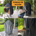 Funda Para Kamado Y Fogon 100% Impermeable (60x100cm) - Imagen 5