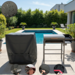 Funda para Parrilla BBQ Campo Grande / Tambor | 100% Impermeable (105x65x102cm) - Imagen 2