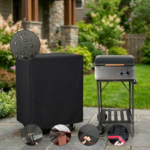 Funda CoverAll para Parrilla Eléctrica Tromen Angus E480 / E360 con Base | 100% Impermeable (64x60x105cm)