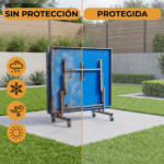 Funda Para Mesa Ping Pong Modelo Tissus 100% Impermeable (154x45x175cm) - Imagen 6