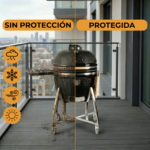 Funda Para Kamado Porteño 100% Impermeable (75x110cm) - Imagen 5