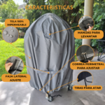 Funda Para Kamado Porteño 100% Impermeable (75x110cm) - Imagen 2