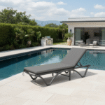 Colchoneta Para Reposera 100% Impermeable (190x65x4cm) - Imagen 5