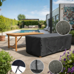 Funda Para Mesa De Jardin 100% Impermeable (210x100x65cm)