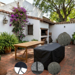 Funda Para Mesa De Jardin 100% Impermeable (100x100x65cm)