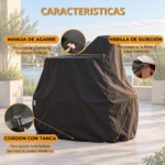 Funda CoverAll para Asador Hummer Grande / Vertical | 100% Impermeable (185x200cm) - Imagen 2