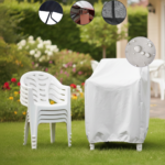 Funda Para Sillas Apilables 100% Impermeable (70x70x110cm) - Imagen 2