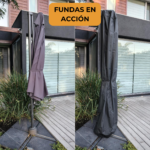 Funda Estufa Exterior Piramidal 100% Impermeable 225 cm Reforzada (70x225) - Imagen 7