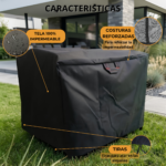 Funda Para Generador Eléctrico 100% Impermeable (70x55x50cm) - Imagen 3