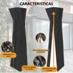 Funda Para Hongo Calefactor 100% Impermeable (85x205cm) - Imagen 3