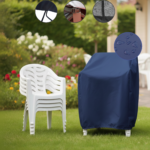 Funda Para Sillas Apilables 100% Impermeable (70x70x110cm) - Imagen 3