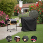 Funda para Parrilla Tambor / Chulengo / similar | Lona 100% Impermeable (130x70x115cm)