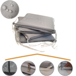 Almohadon para Sillas Lona Gruesa 100% Impermeable 40x40x4cm - Imagen 3