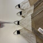 Sombra Vela para Jardin 3.5x1.5m - Malla Reforzada con protección UV 95% - Imagen 6