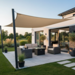 Sombra Vela para Jardin 4x3m - Malla Reforzada con protección UV 95%