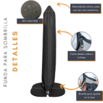 Funda Para Sombrilla 100% Impermeable (56x250cm) - Imagen 7