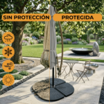 Funda Para Sombrilla Tipo Banana 100% Impermeable (45x210cm) - Imagen 2