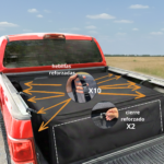 Bolso portaequipaje para Caja de Camioneta Impermeable | Medidas: 150x150x50cm - Imagen 3