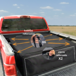 Bolso portaequipaje Caja Camioneta Hilux 120x70x50cm Impermeable - Imagen 3