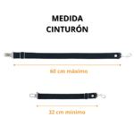 Cubre Asiento Auto Perros Impermeable Con Cinturón de Seguridad Protector - Imagen 6