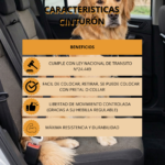 Cinturón de Seguridad Reforzado Reglamentario para Mascotas (perros y gatos) - Cumple con la Ley Nº 24.449 - Imagen 5