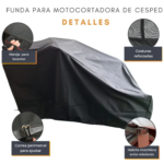 Funda Cubre Motocortadora Césped Roland H 100% Impermeable - Imagen 3