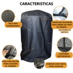 Funda para lavarropas redondo carga superior (85 x 55cm) Compatible con Drean | Lona 100% impermeable - Imagen 4