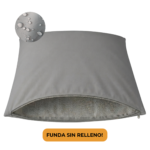 Fundas Almohadón 40x40 Pack X4 | Lona 100% Impermeable Exterior - Imagen 5